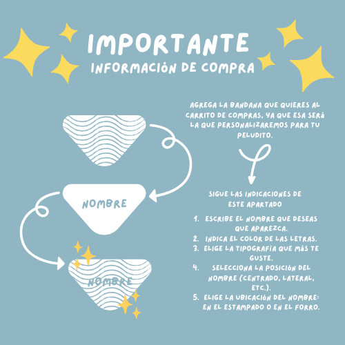 Personaliza tu bandana